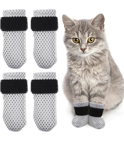 Amazon | ペット用靴下 猫 犬用ソックス 犬の靴下 暖かい 犬用靴下